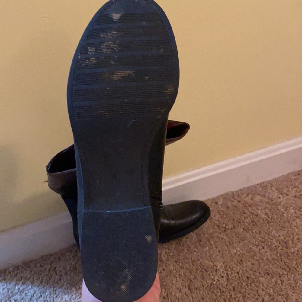 Fall leather boots - Picture 2 of 3